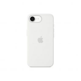 Husa de protectie Apple pentru iPhone 16e, Silicon, Alb