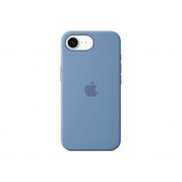 Husa de protectie Apple pentru iPhone 16e, Silicon, Albastru