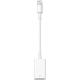 Resigilat: Adaptor Apple pentru camera de la Lightning la USB, Alb
