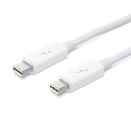 Cablu de date Apple Thunderbolt, 0.5m, Alb