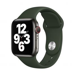 Curea Apple pentru Apple Watch 40mm Band: Cyprus Green Sport Band - Regular