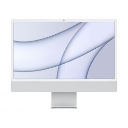 iMac 24" (2021) cu procesor Apple M1, 24", Retina 4.5K, 8GB, 256GB SSD, 8-core GPU, Silver, INT KB