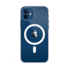 Husa de protectie Apple cu MagSafe pentru iPhone 12 / iPhone 12 Pro, Transparent