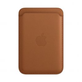 Portofel Apple din piele cu MagSafe pentru iPhone, Saddle Brown