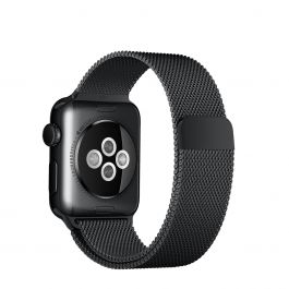 Curea Apple Watch 42mm Space Black Milanese Loop