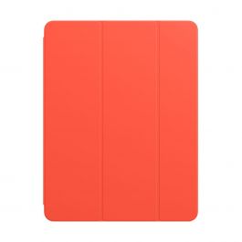 Husa de protectie Apple Smart Folio pentru iPad Pro 12.9" (2021), Electric Orange (Seasonal Spring2021)