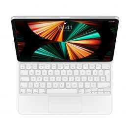 Resigilat: Husa cu tastatura Apple Magic Keyboard pentru iPad Pro 12.9" (gen.5) Alb, layout US