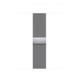Curea Apple pentru Apple Watch 41mm Silver Milanese Loop