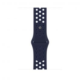 Curea Apple pentru Apple Watch 45mm Midnight Navy/Mystic Navy Nike Sport Band - Regular
