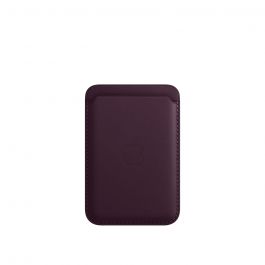 Portofel Apple din piele cu MagSafe pentru iPhone,Dark Cherry