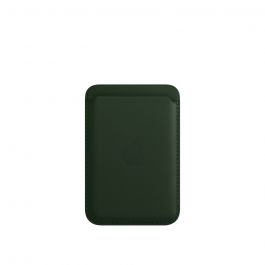 Portofel Apple din piele cu MagSafe pentru iPhone,Sequoia Green