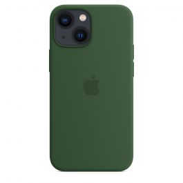Husa de protectie Apple cu MagSafe pentru iPhone 13 Mini, Silicon, Clover