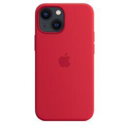 Husa de protectie Apple cu MagSafe pentru iPhone 13 Mini, Silicon, (PRODUCT)RED