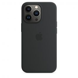Husa de protectie Apple cu MagSafe pentru iPhone 13 Pro, Silicon, Midnight