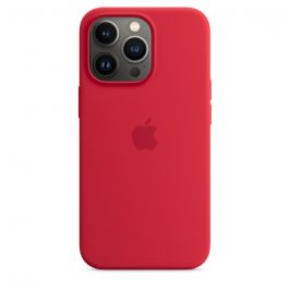 Resigilat: Husa de protectie Apple cu MagSafe pentru iPhone 13, Silicon, (PRODUCT)RED