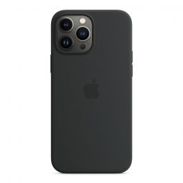 Husa de protectie Apple cu MagSafe pentru iPhone 13 Pro Max, Silicon, Midnight