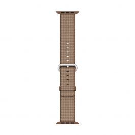 Apple Watch 38mm Woven Nylon Band - Toasted Coffee/Caramel