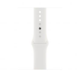 Curea Apple pentru Apple Watch 45mm Band: White Sport Band