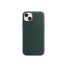 Husa de protectie Apple cu MagSafe pentru iPhone 14 Plus, Piele, Forest Green