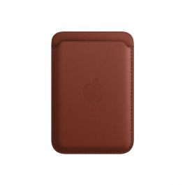 Portofel Apple din piele cu MagSafe pentru iPhone, Umber