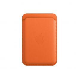 Portofel Apple pentru iPhone cu MagSafe, Piele, Orange