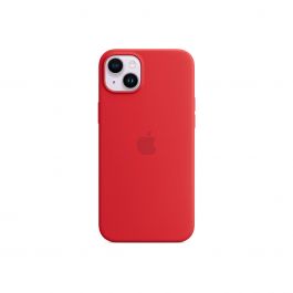 Husa de protectie Apple cu MagSafe pentru iPhone 14 Plus, Silicon, (PRODUCT)RED
