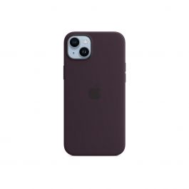 Husa de protectie Apple cu MagSafe pentru iPhone 14 Plus, Silicon, Elderberry
