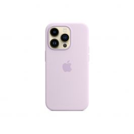Husa de protectie Apple cu MagSafe pentru iPhone 14 Pro, Silicon, Lilac
