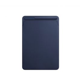 Husa de protectie Apple Sleeve pentru iPad Pro 10.5", Piele, Midnight Blue