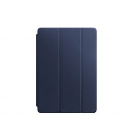 Husa de protectie Apple Smart Cover pentru iPad Piele, Midnight Blue