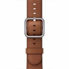 Curea Apple Watch 42mm Saddle Brown Classic Buckle
