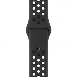 Curea Apple Watch 38mm Nike Anthracite/Black Nike Sport Band - S/M & M/L