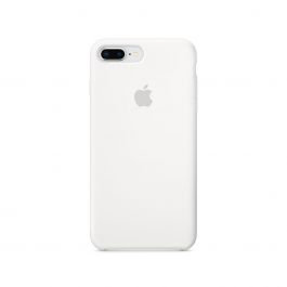 Husa de protectie Apple pentru iPhone 7 Plus / iPhone 8 Plus, Silicon, White