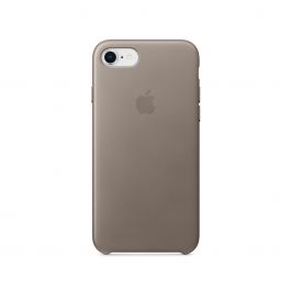 Husa de protectie Apple pentru iPhone 7/8/SE, Piele, Taupe