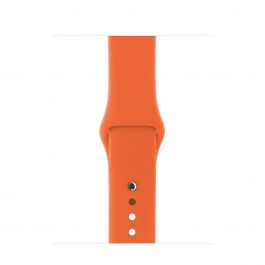 Curea Apple Watch 38mm Spicy Orange Sport Band - S/M & M/L