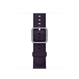 Apple Watch 38mm Buckle: Classic - Dark Aubergine (curea)