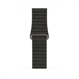 Curea Apple Watch 42mm Charcoal Gray Leather Loop - Medium