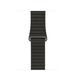 Curea Apple Watch 42mm Charcoal Gray Leather Loop - Large