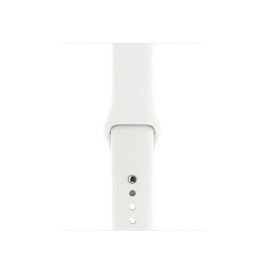 Resigilat: Curea Apple Watch 44mm Band: White Sport Band - S/M & M/L (DEMO)