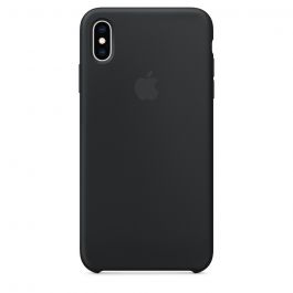 Husa de protectie Apple pentru iPhone Xs Max, Silicon - Negru