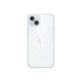 Husa de protectie Apple cu MagSafe pentru iPhone 15 Plus, Transparent