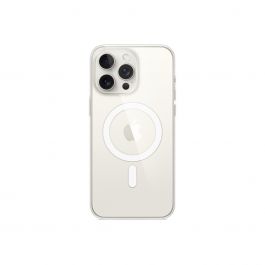 Husa de protectie Apple cu MagSafe pentru iPhone 15 Pro Max, Transparent