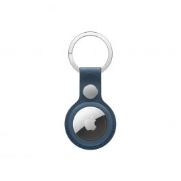 Breloc Apple AirTag FineWoven Key Ring, Pacific Blue