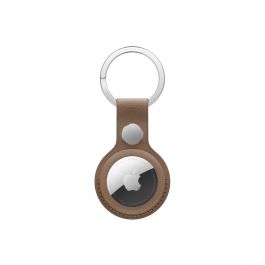 Breloc Apple AirTag FineWoven Key Ring, Taupe