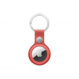 Breloc Apple AirTag FineWoven Key Ring, Coral
