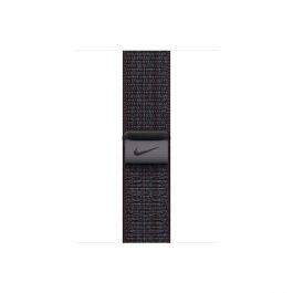 Curea Apple pentru Apple Watch 41mm Black/Blue Nike Sport Loop