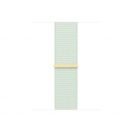 Curea Apple pentru Apple Watch 41mm Soft Mint Sport Loop