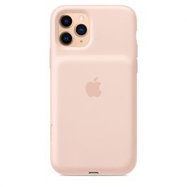 Husa de protectie Apple cu baterie pentru iPhone 11 Pro, Pink Sand