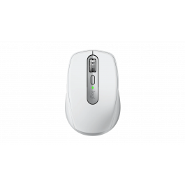 Mouse wireless Logitech MX Anywhere 3S for Mac, Bluetooth, Scroll MagSpeed, Multidevice, USB-C, Gri Pal