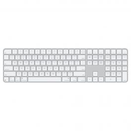 Tastatura Apple Magic Keyboard (2024) cu Touch ID si Numeric Keypad, US KB, Alb